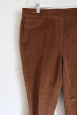 Rafaella Comfort Brown Corduroy Pants | 12