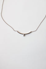 Sterling Silver Minimalist Bar Necklace