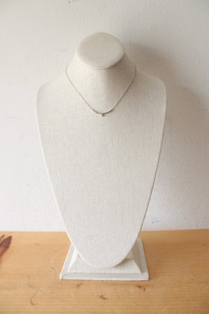 Sterling Silver Minimalist Bar Necklace