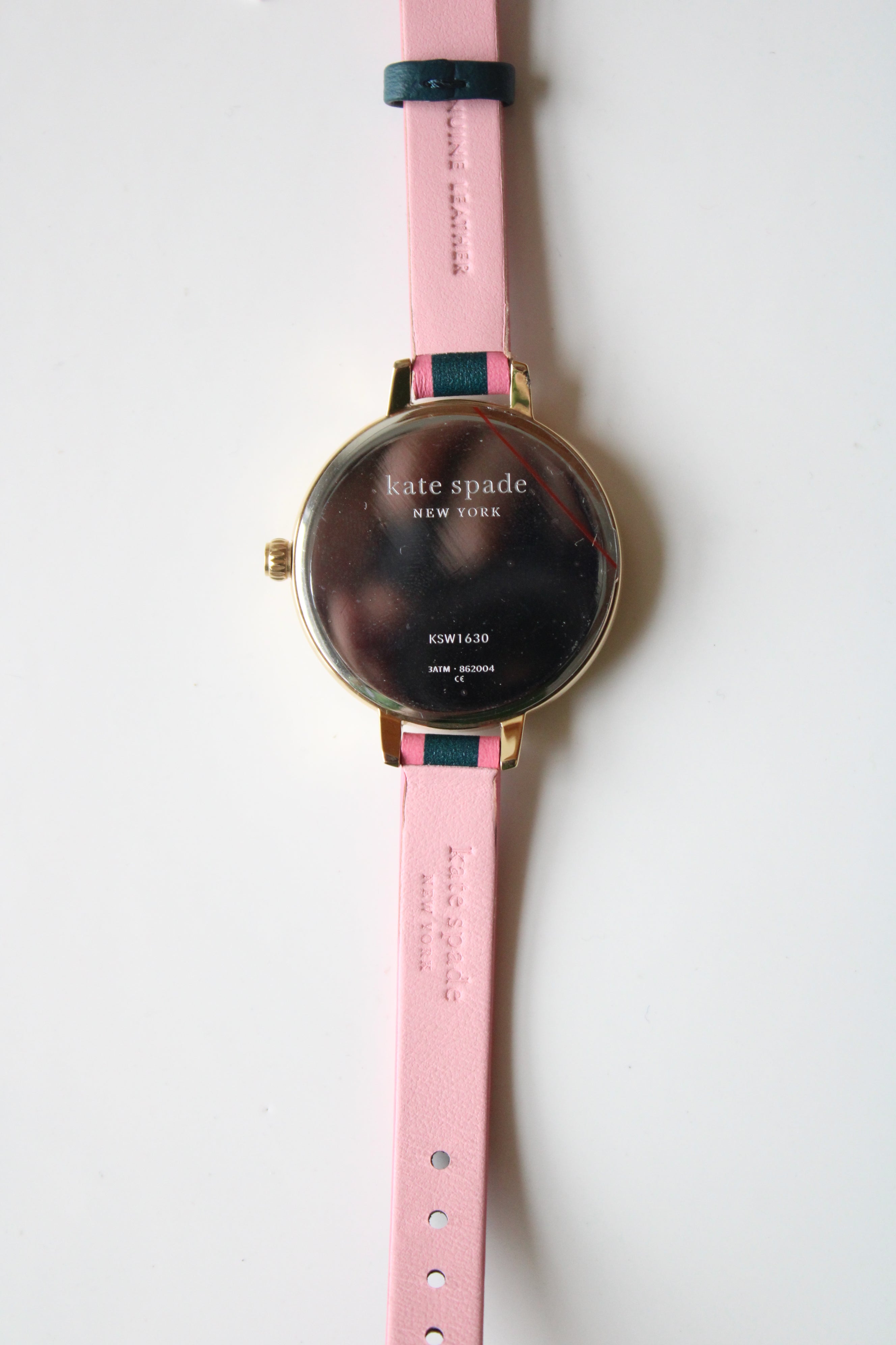 NEW Kate Spade Happy Hours Metro Slim Analog Watch