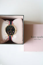 NEW Kate Spade Happy Hours Metro Slim Analog Watch