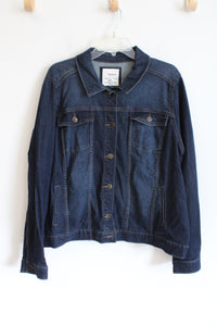 Sonoma Dark Wash Everday Denim Jacket | XXL