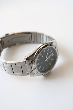 Casio Quartz Stainless Steel Water Resistant Analog Watch