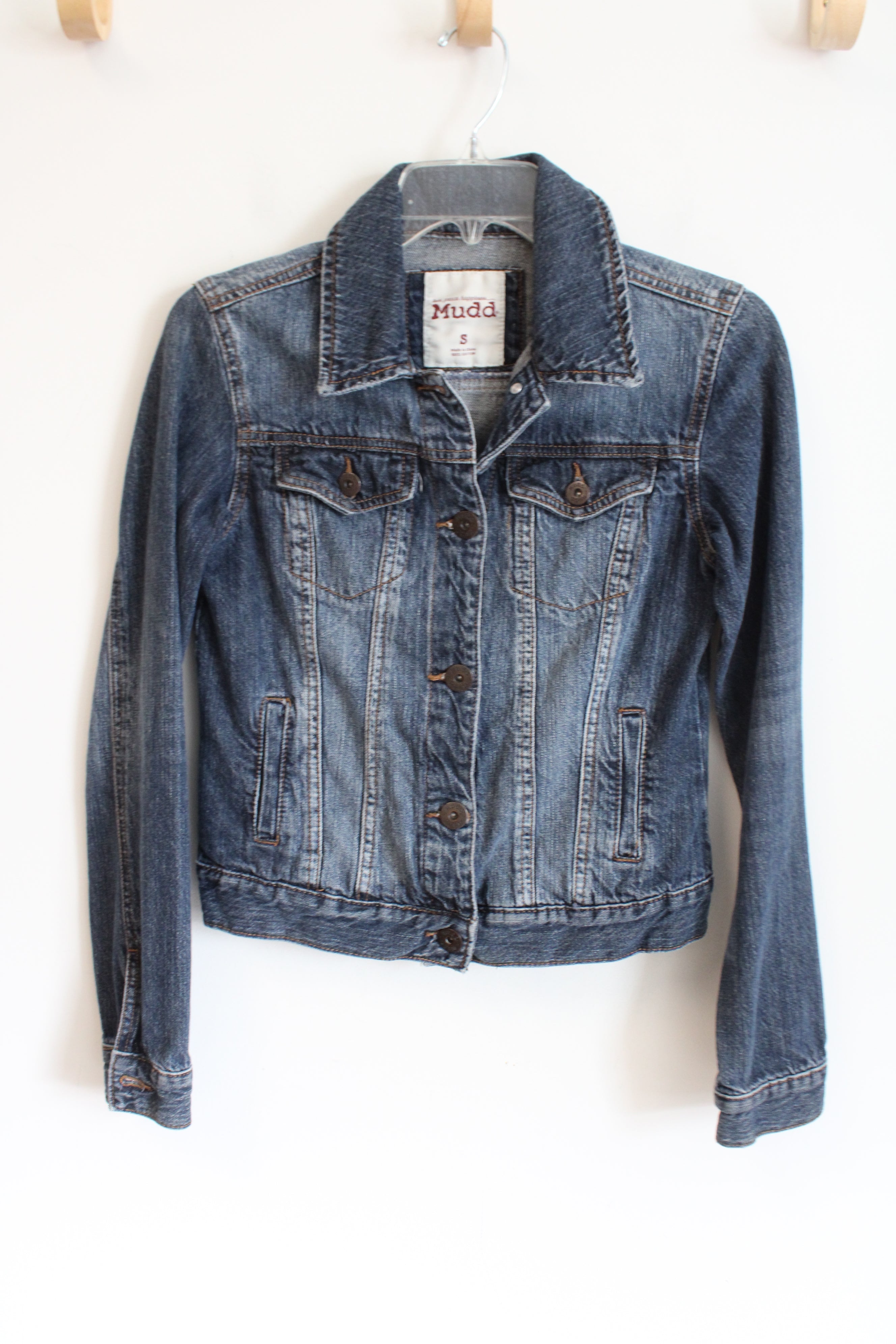 Mudd Dark Wash Denim Jacket | S