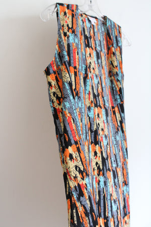 LuLaRoe Multi-Colored Patterned Long Cardigan | S