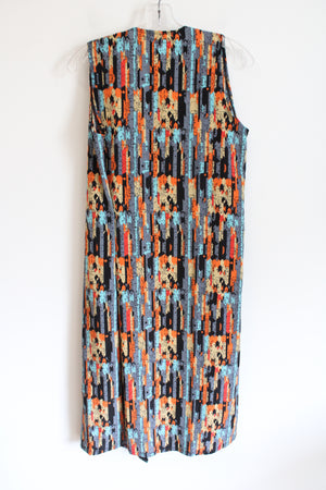 LuLaRoe Multi-Colored Patterned Long Cardigan | S