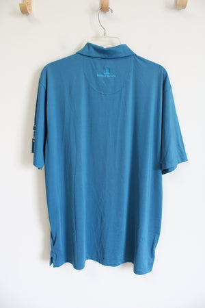 Pebble Beach Performance Blue T-Shirt | L