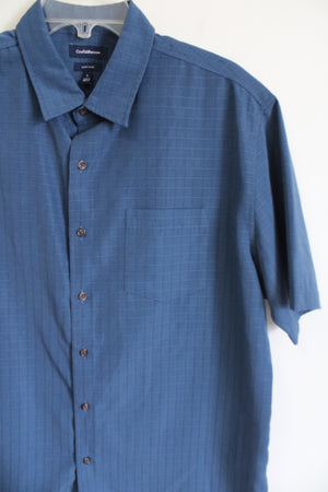 Croft & Barrow Easy Care Blue Button Down Shirt | L