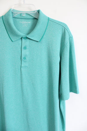 Croft & Barrow Performance Teal T-Shirt | L