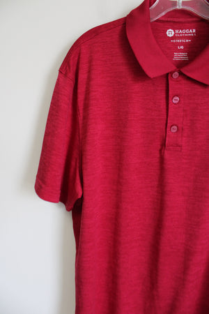 Haggar Clothing Stretch Red T-Shirt | L