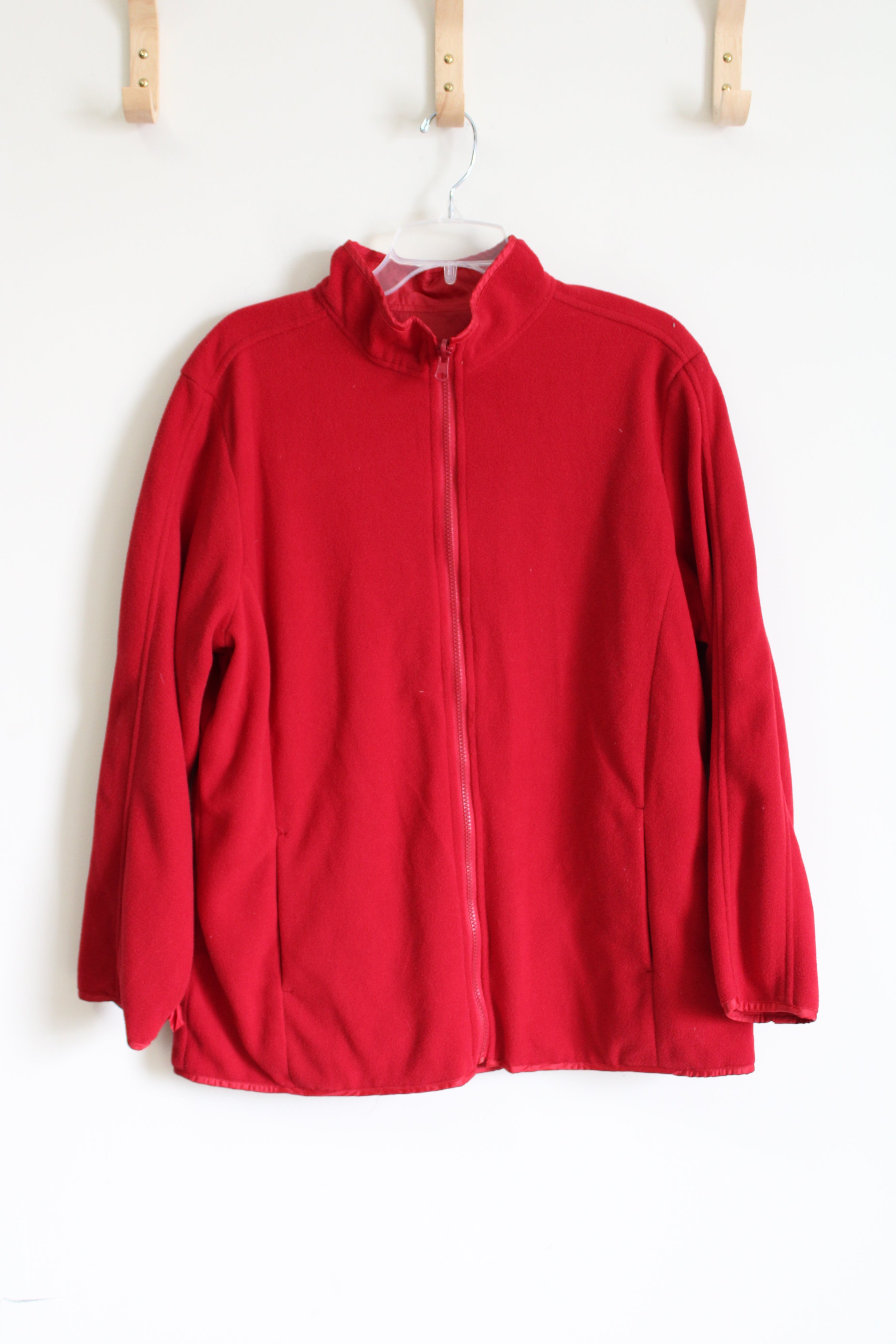 Athletec Red Fleece Jacket | L