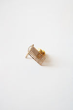 14K Gold American Flag Pin