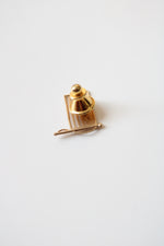 14K Gold American Flag Pin