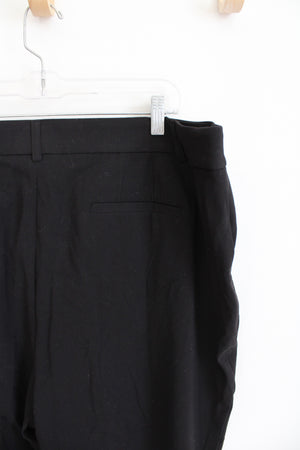 Nine West Barely Bootcut Black Trouser Pants | 20W