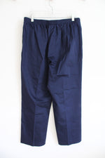 Alfred Dunner Navy Trouser Pants | 12