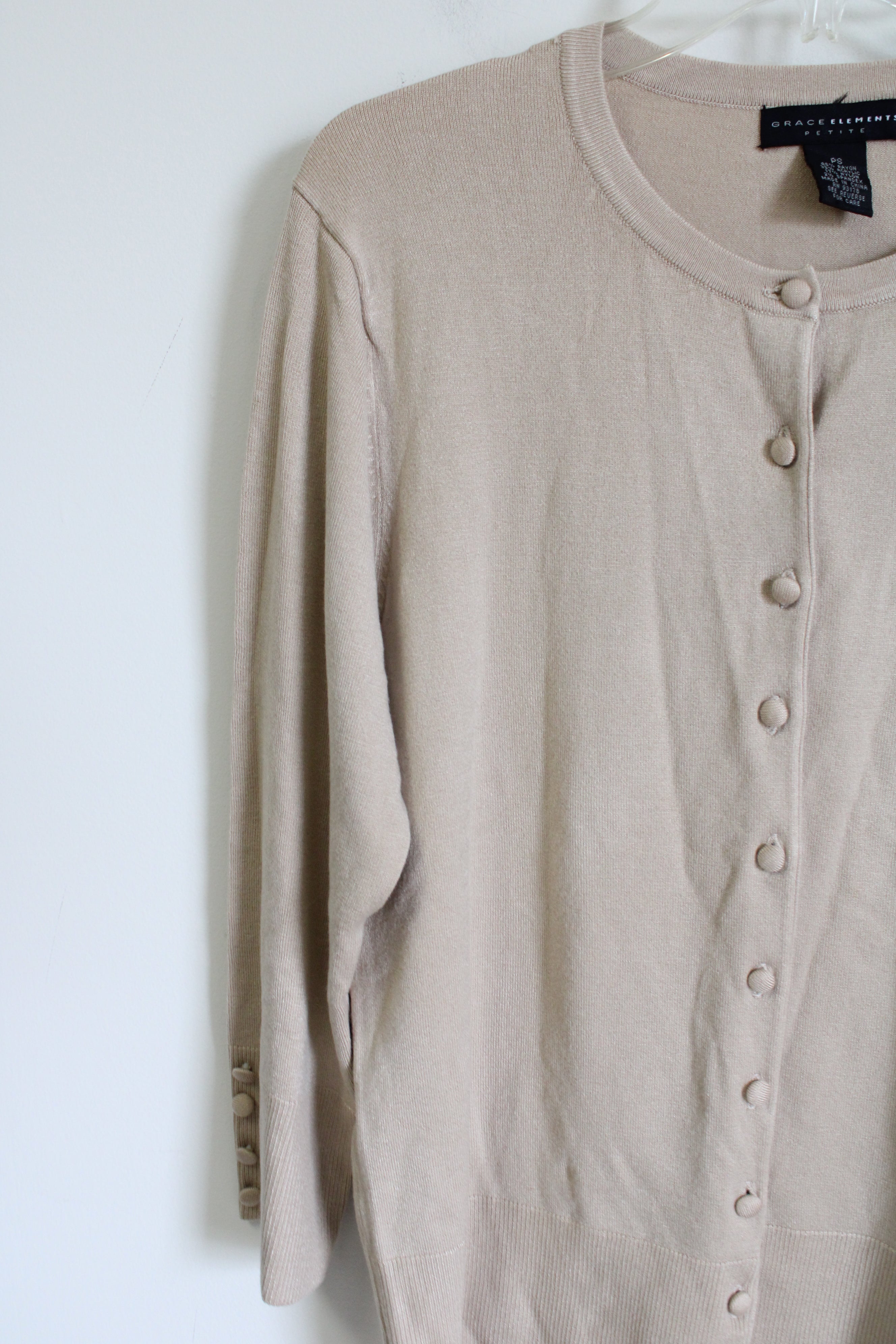 Grace Elements Soft Knit Cardigan | S Petite