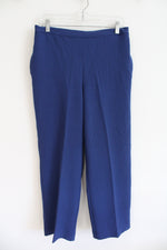 Alfred Dunner Blue Trouser Pants | 12