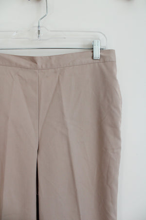 Alfred Dunner Tan Trouser Pants | 12