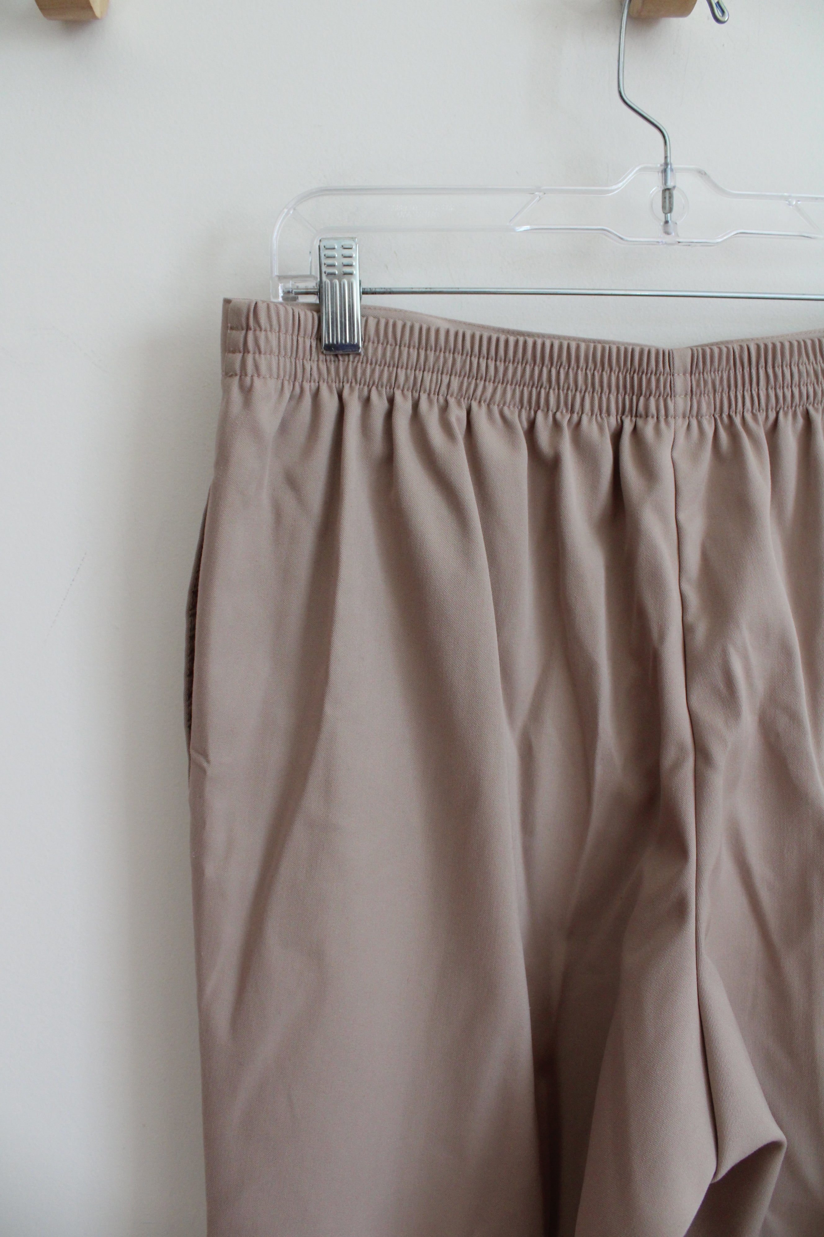 Alfred Dunner Tan Trouser Pants | 12