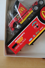 Quaker American Inc. McDonald's Racing Team Truck & Trailer Set