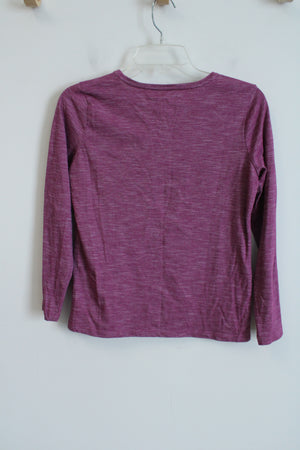 Talbots Pink Long Sleeved Shirt | S Petite
