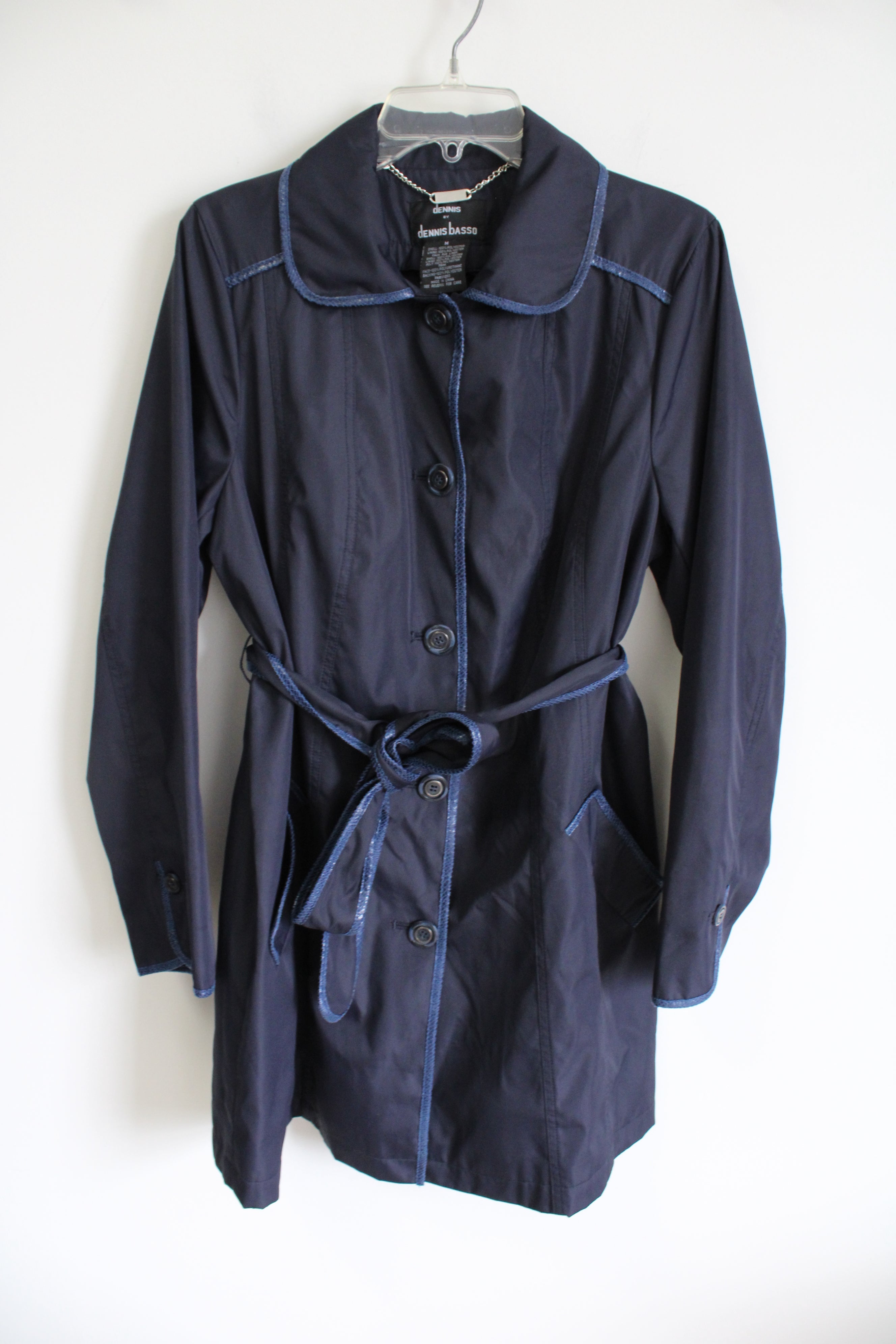 Dennis By Dennis Basso Dark Navy Blue Vintage Jacket | M