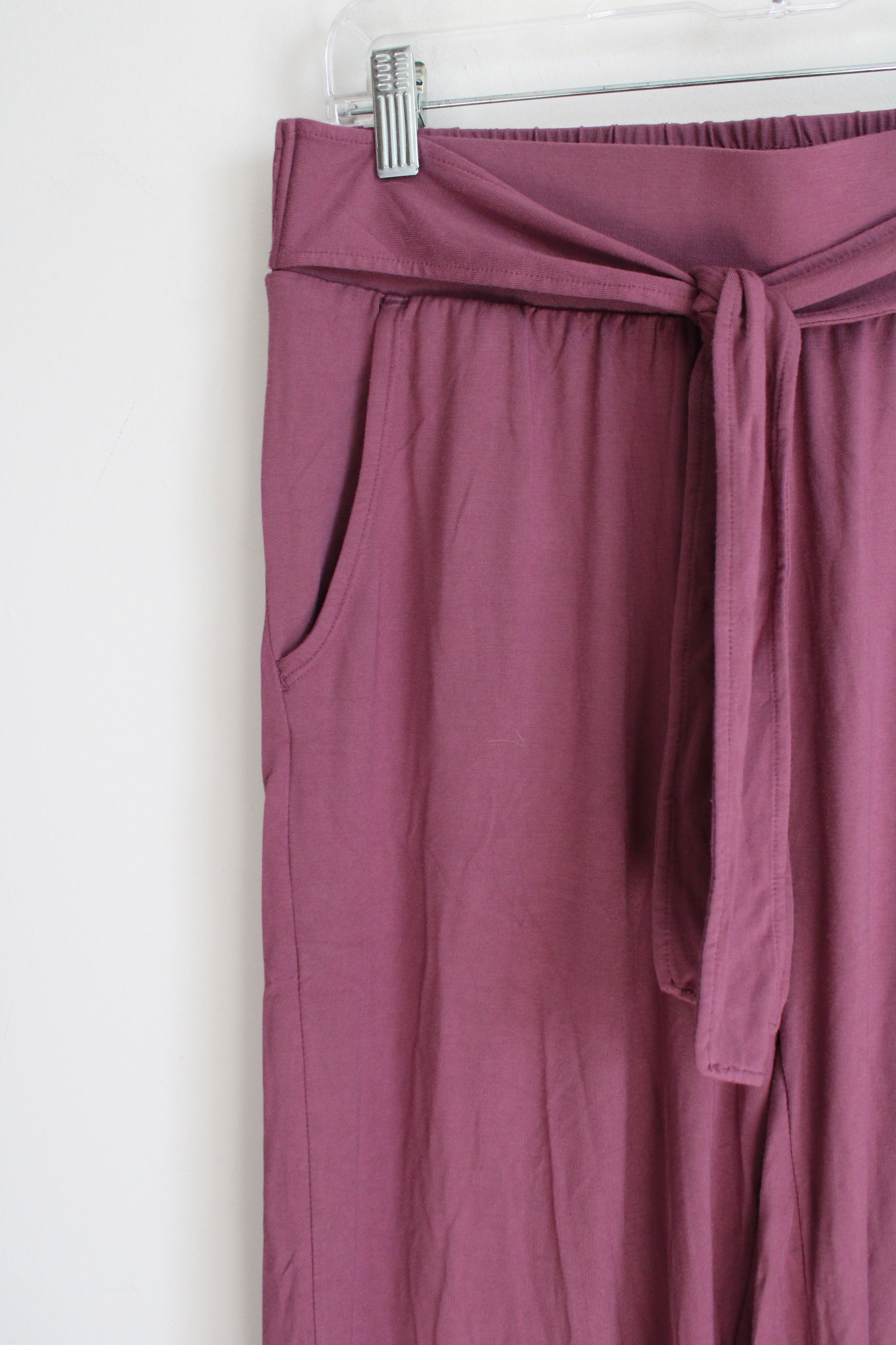 Gaiam Dusty Pink Soft Wide Leg Pant | M