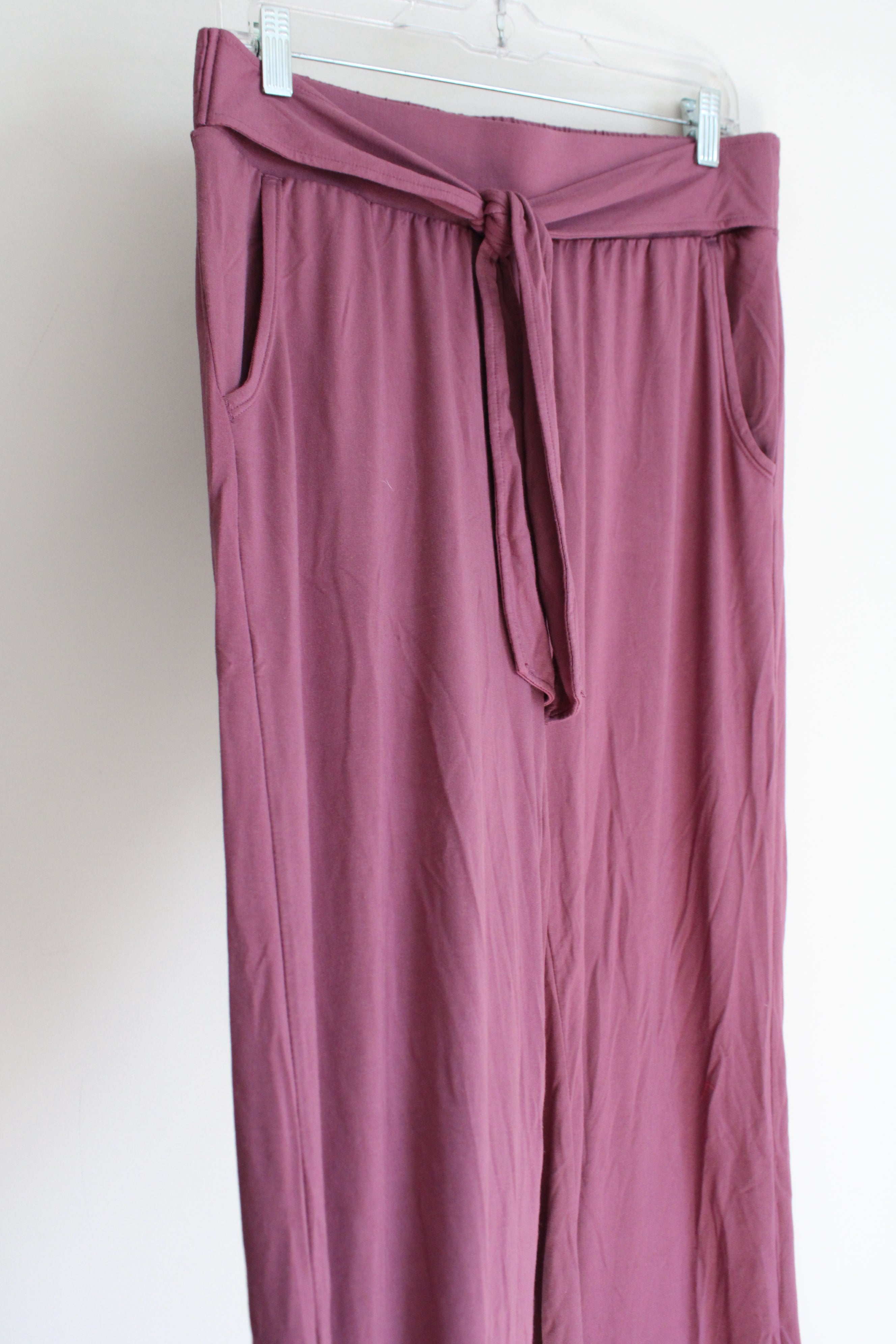 Gaiam Dusty Pink Soft Wide Leg Pant | M