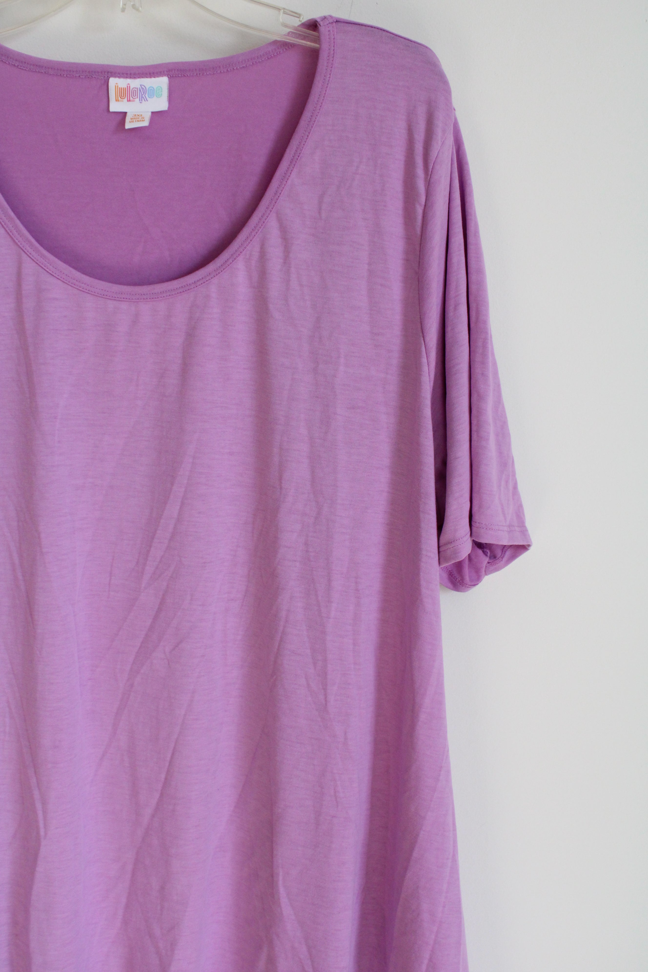 LuLaRoe Purple Scoopneck Tee | 3X