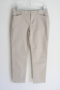 Gap Khakis Tan Chino Slim City Pant | 0