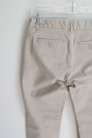 Gap Khakis Tan Chino Slim City Pant | 0