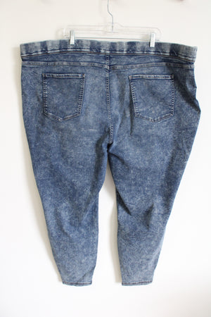 Terra & Sky Slim Fit Acid Wash Jean | 4X (28/30)