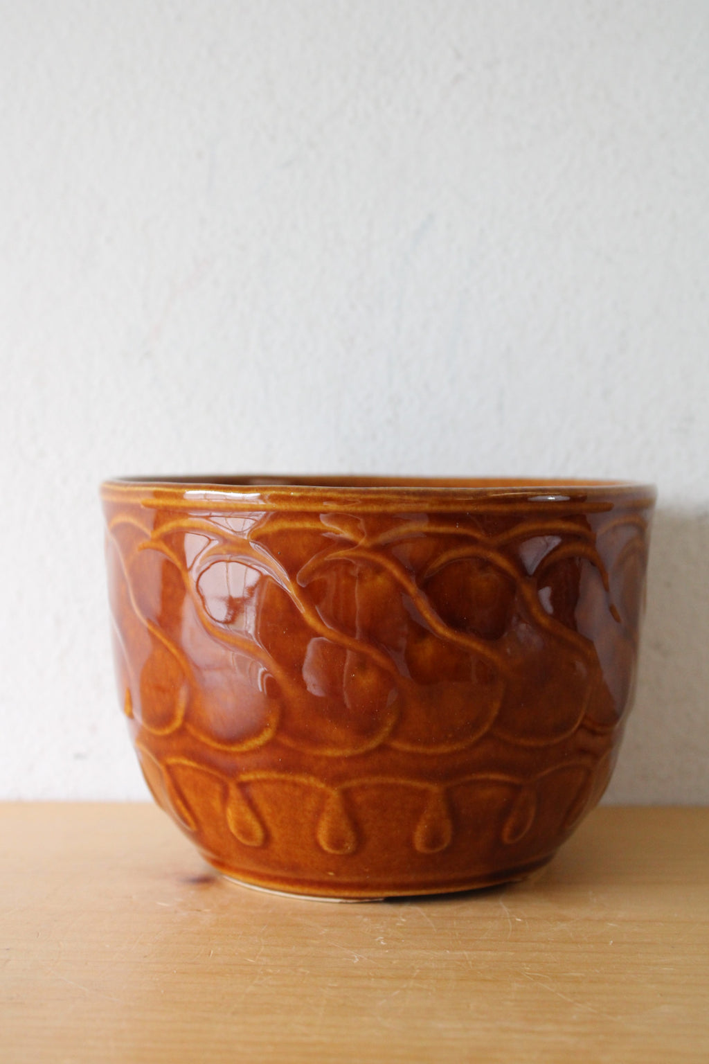 Brown Pottery Planter | 6"