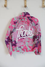 Franki Sport Pink Patterned Lightweight Jacket | Youth 8