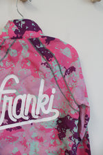 Franki Sport Pink Patterned Lightweight Jacket | Youth 8