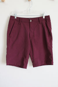 Under Armour Maroon HeatGear Loose Fit Shorts | 32