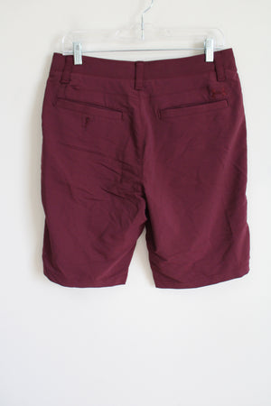 Under Armour Maroon HeatGear Loose Fit Shorts | 32