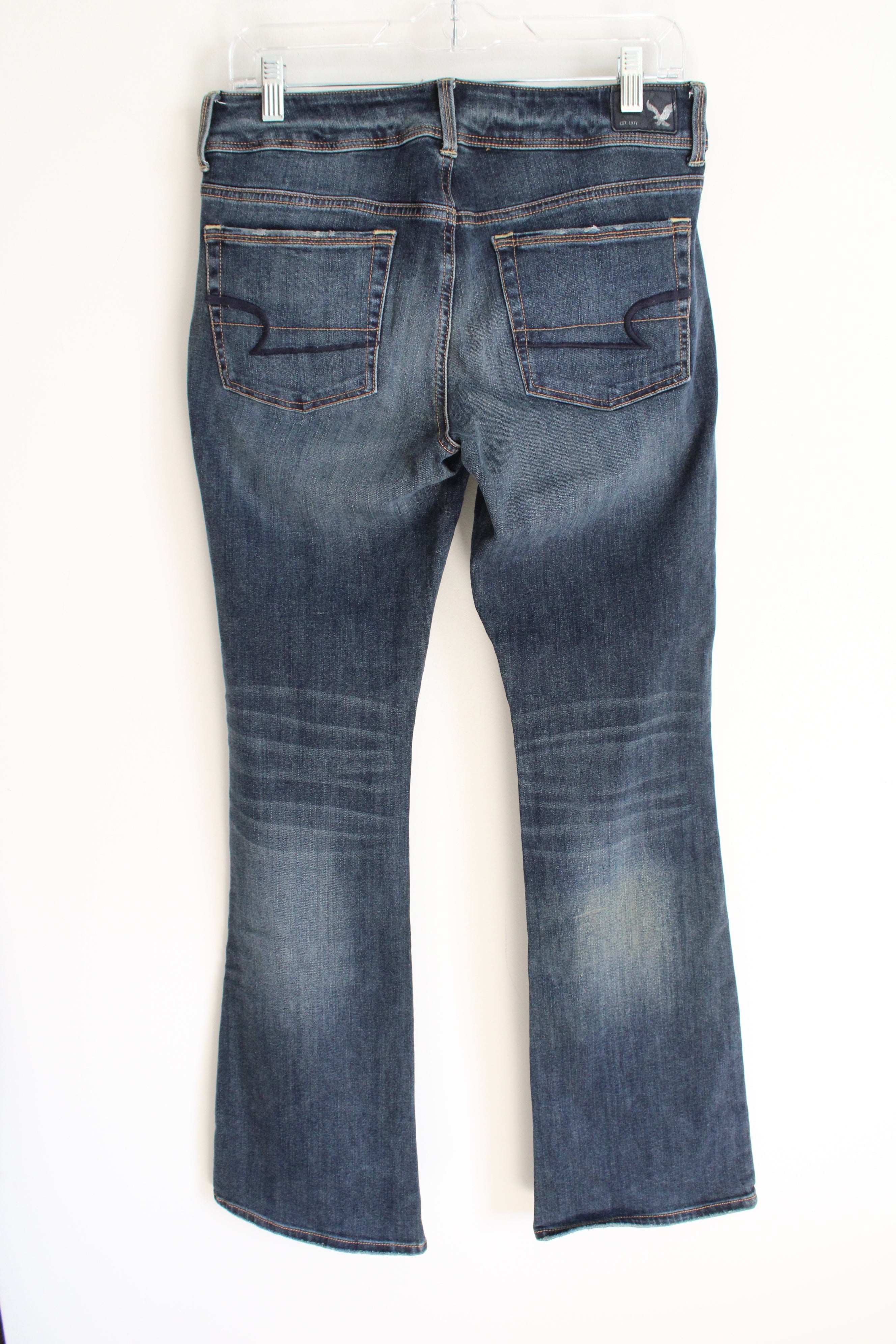 American Eagle Super Stretch Kick Boot Jeans | 8