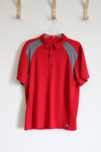 Tek Gear Red Polo Shirt | L