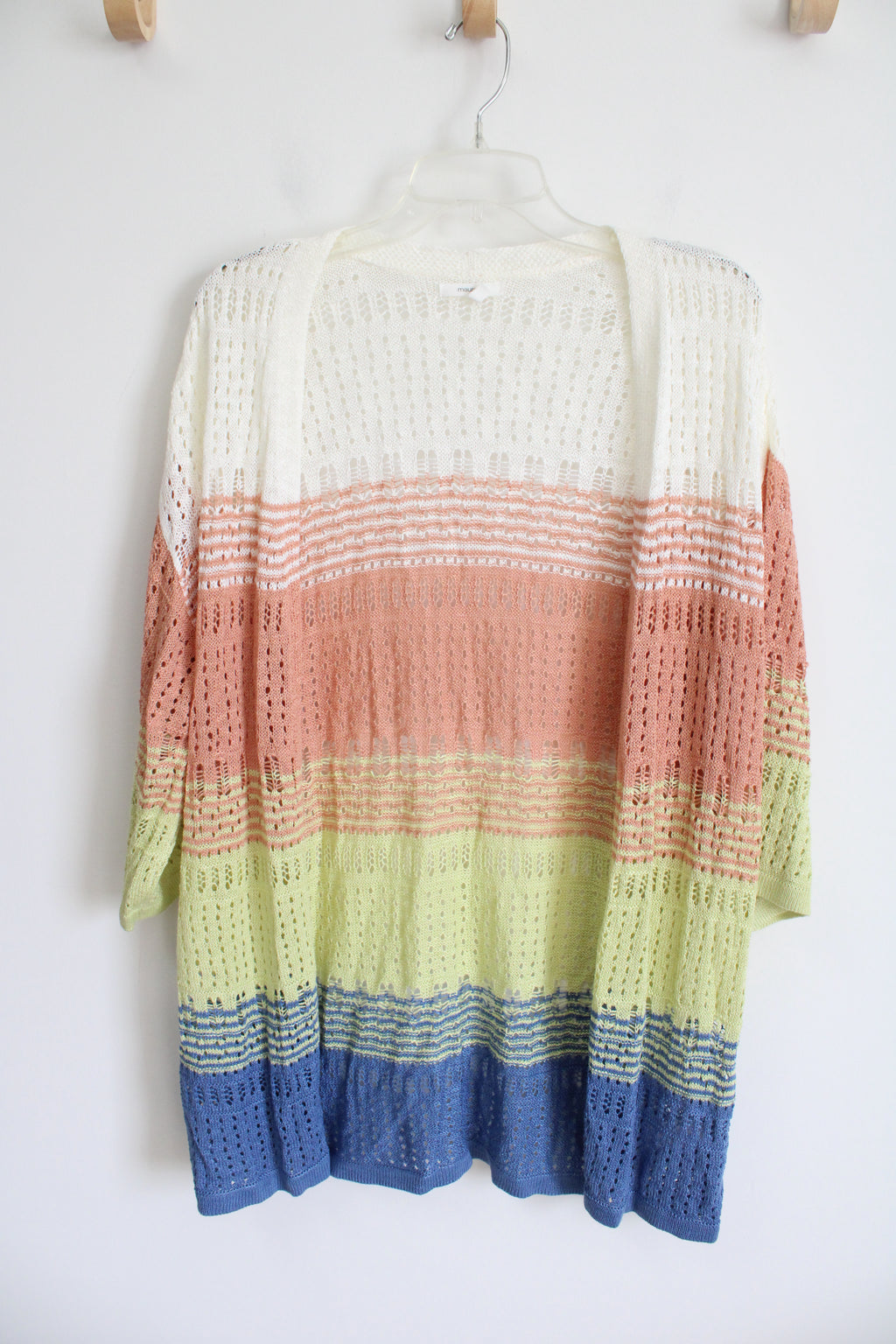 Maurices Multi-Colored Knit Cardigan | S