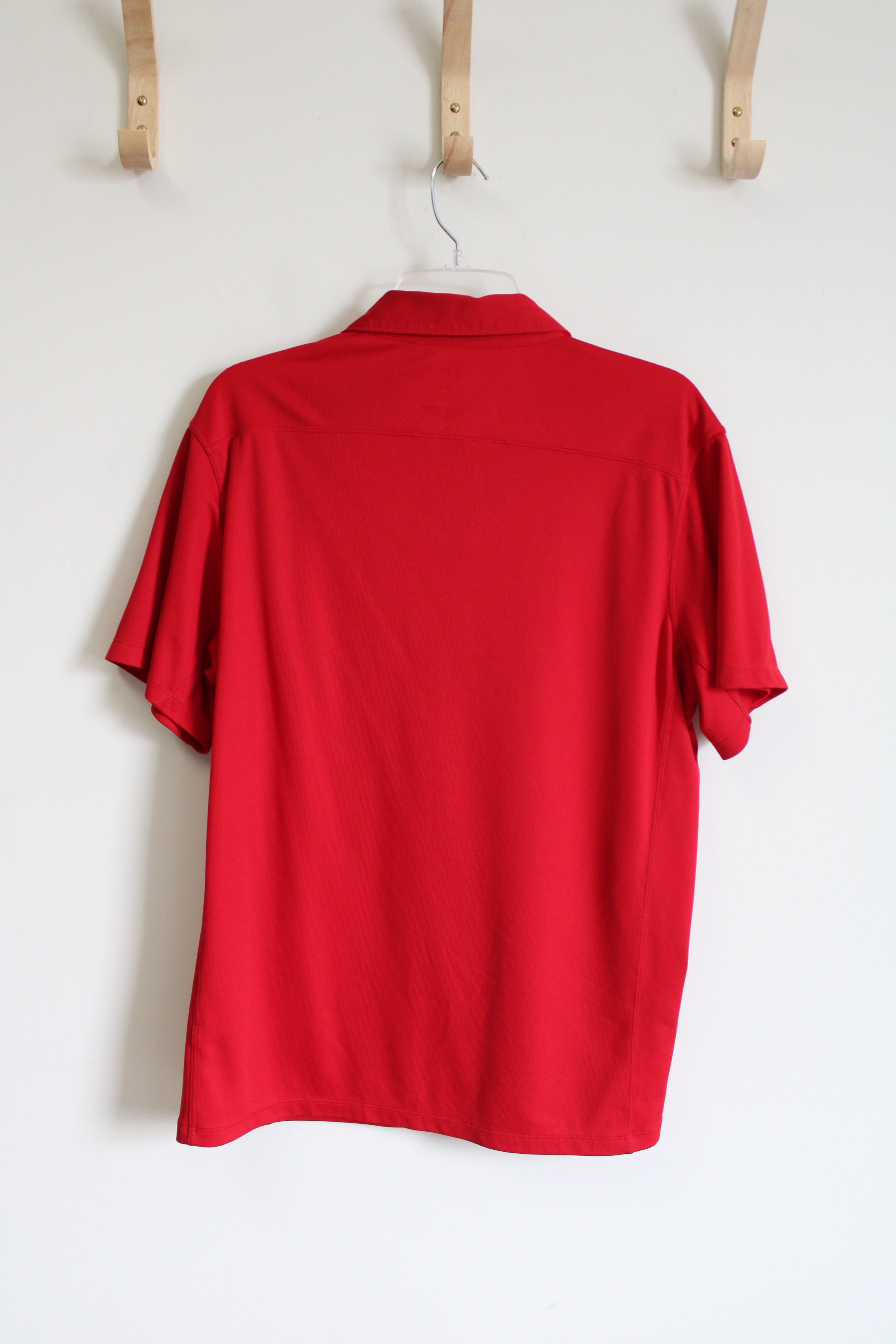 Tek Gear Red Polo Shirt | L