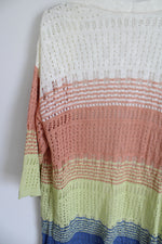 Maurices Multi-Colored Knit Cardigan | S