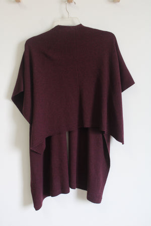 Lululemon Maroon Merino Wool Shawl | One Size