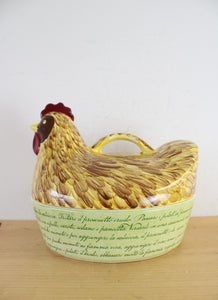 Temptations Hen Covered Baking Dish