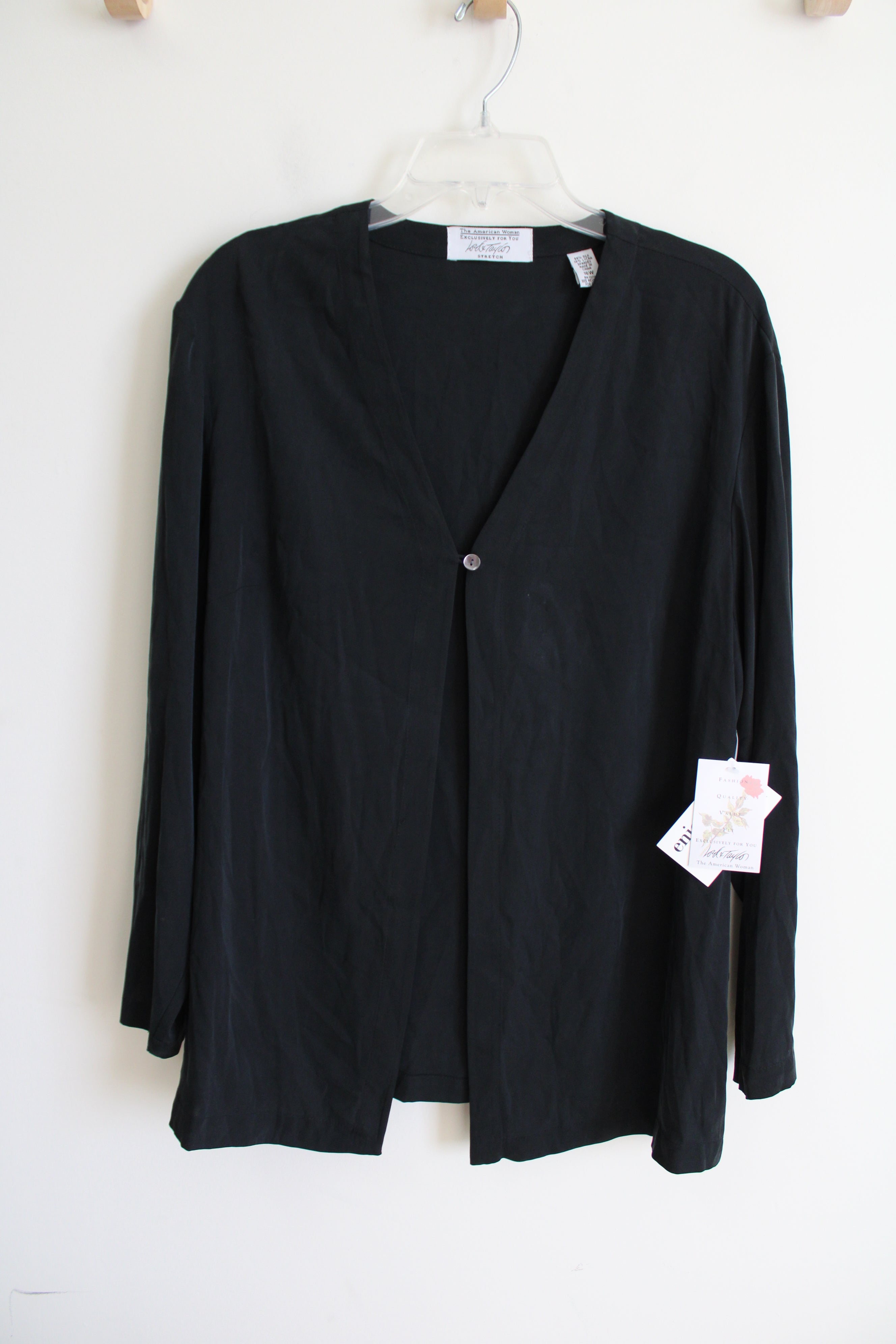 NEW Lord & Taylor Silk Cardigan | 16W – Jubilee Thrift