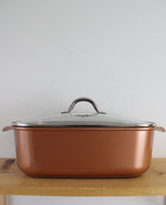 Copper Chef Wonder Cooker Covered Deep Baking Dish