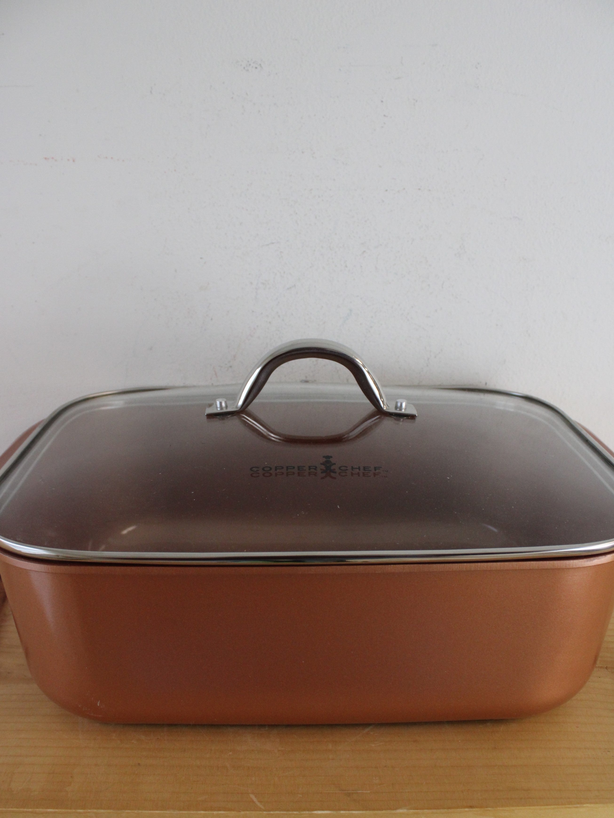 Copper Chef Wonder Cooker Covered Deep Baking Dish