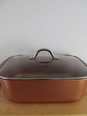 Copper Chef Wonder Cooker Covered Deep Baking Dish