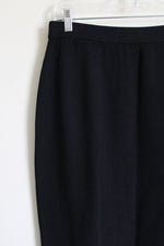 St. John Basics Black Knit Skirt | 10