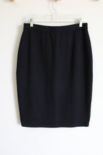 St. John Basics Black Knit Skirt | 10